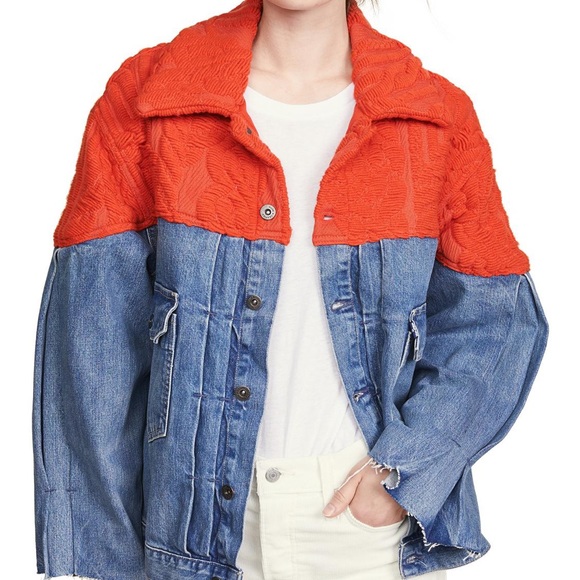 Levi’s Made & Crafted Native Mixed Media Trucker Jacket - Picture 7 of 17